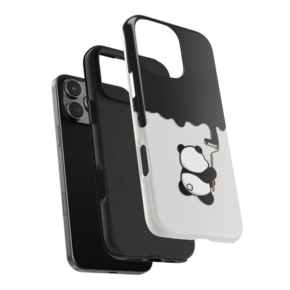 Husă telefon — Panda Paint Roller