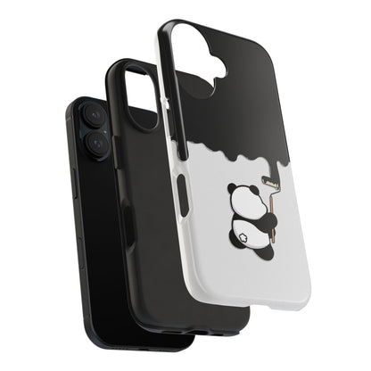 Husă telefon — Panda Paint Roller