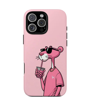 Husă telefon — Pink Panther Bubble Tea