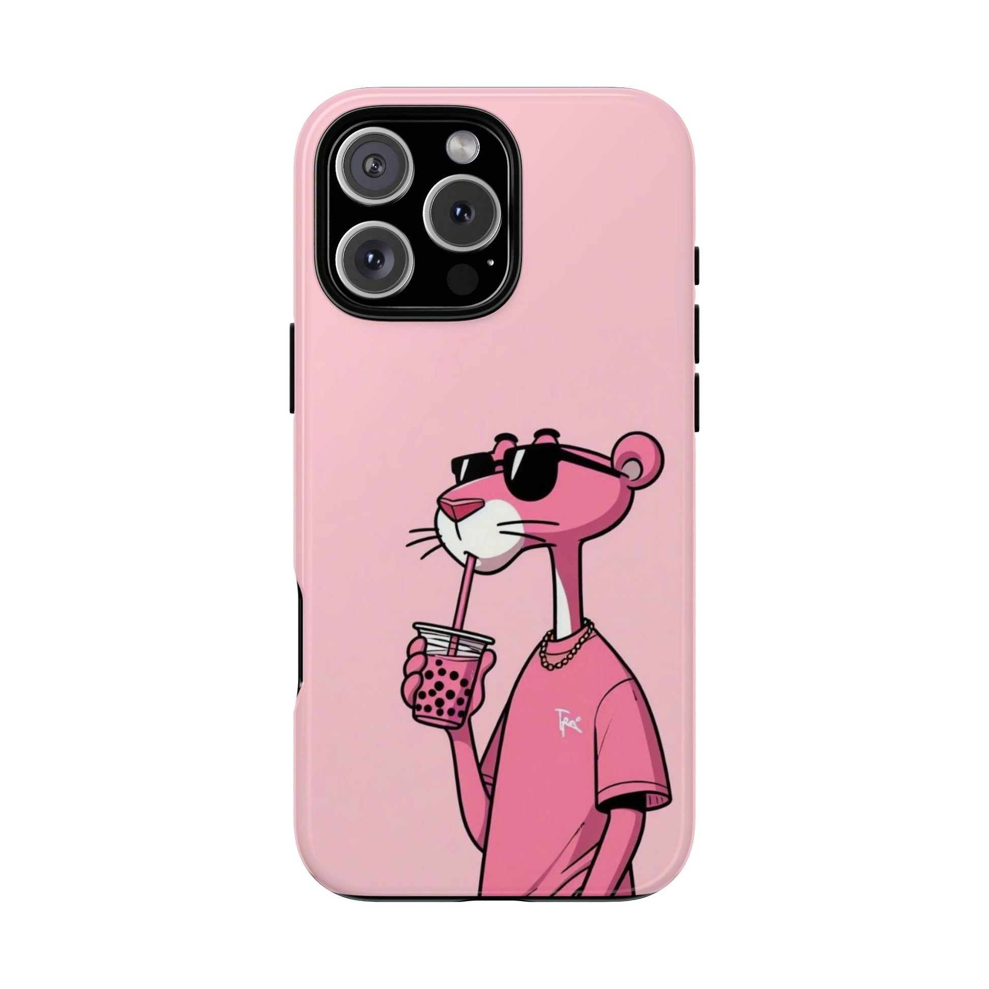 Husă telefon — Pink Panther Bubble Tea