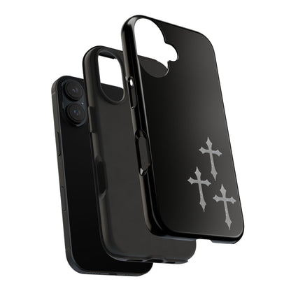 Husă telefon — Gothic Triple Cross
