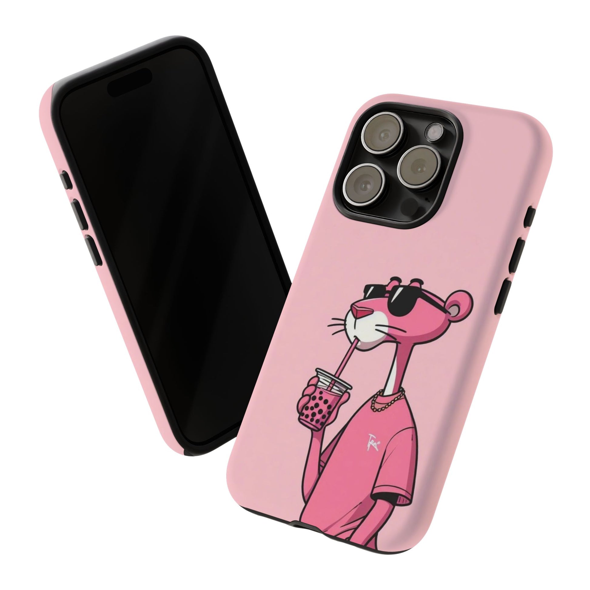 Husă telefon — Pink Panther Bubble Tea