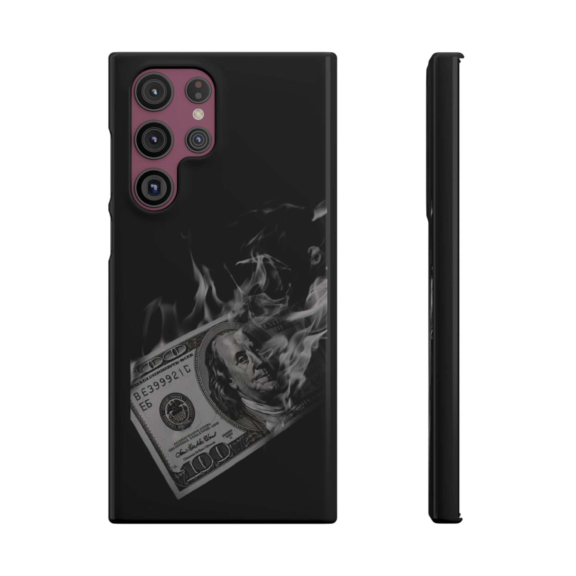 Husa telefon  - Burning Money